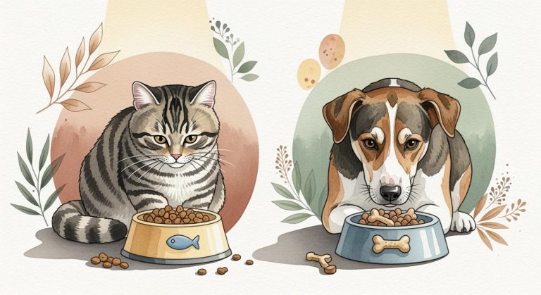 Petfood made for cats is not like dog food