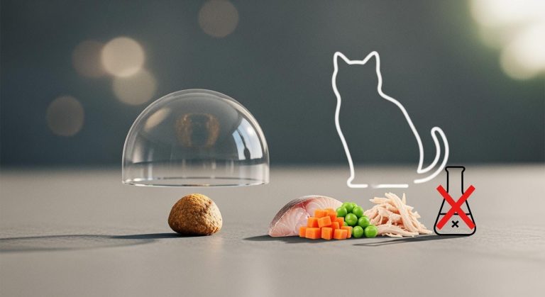 Impact of Additive-Free Formulations on Baked Catfood Stability