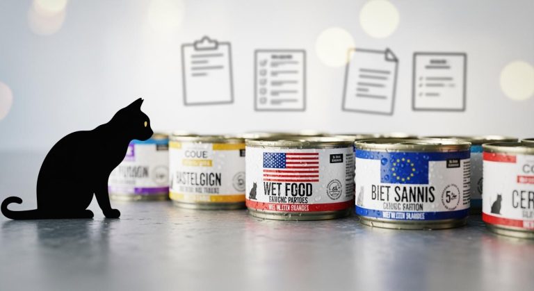 Wet Cat Food Labeling Requirements (US & EU)