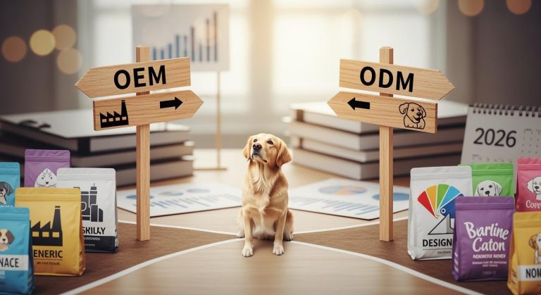 Choosing Between OEM and ODM for Dog Food Brands in 2026