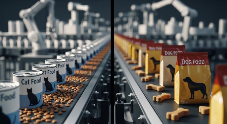 Why Catfood and Dog Food Are Manufactured Using Distinct Methods
